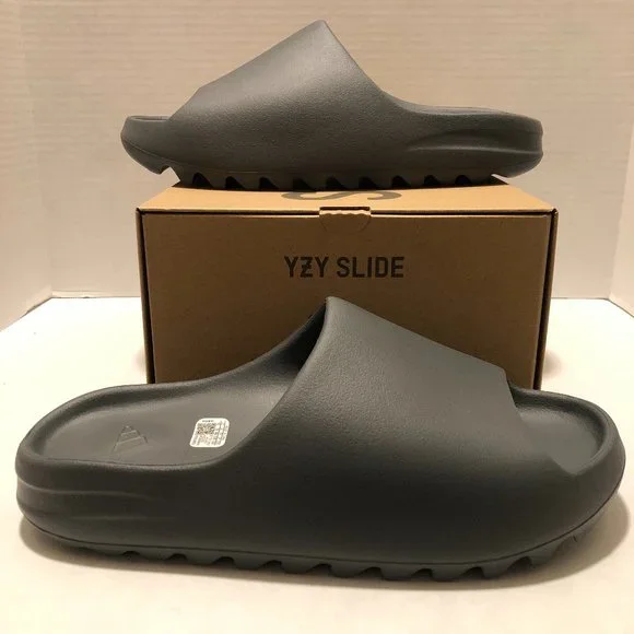 Adidas Yezzy Slide Slate Grey - Picture 1 of 4